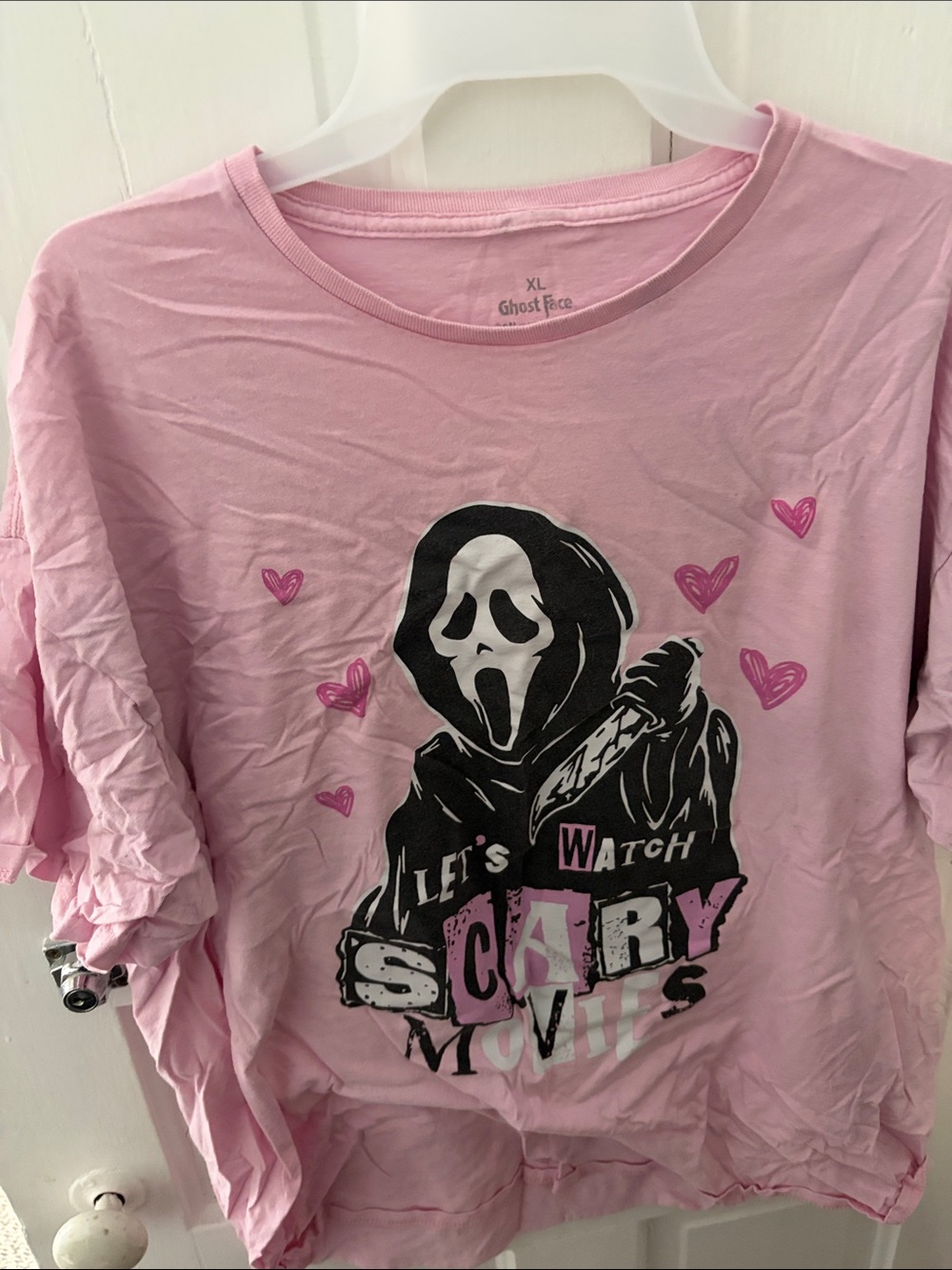 Pink Ghostface T Shirt